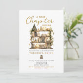 新しいチャプターがクリスマスブックベビーシャワーを始める 招待状 (スタンド正面)