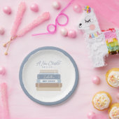 新しいチャプターがストーリーブックのベビーシャワーを開始 ペーパープレート (パーティー)