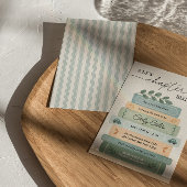 新しいチャプターがストーリーブックのベビーシャワーを開始 招待状