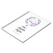 新しいチャプターがスパイラルノートブックを開始 ノートブック (左側)