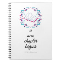 新しいチャプターがスパイラルノートブックを開始