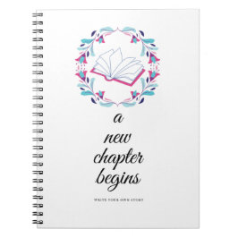 新しいチャプターがスパイラルノートブックを開始 ノートブック