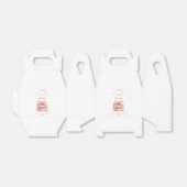 新しいチャプターがピンクボウの本をブライダルシャワー フェイバーボックス (折り畳みなし)