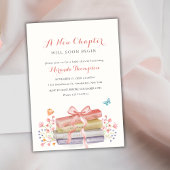 新しいチャプターがフローラ・ボウ本の赤ちゃんシャワーを始める 招待状