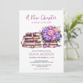 新しいチャプターがブライダルシャワーの招待状を開始 招待状 (スタンド正面)