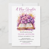 新しいチャプターがブライダルシャワーの招待状を開始 招待状 (正面)