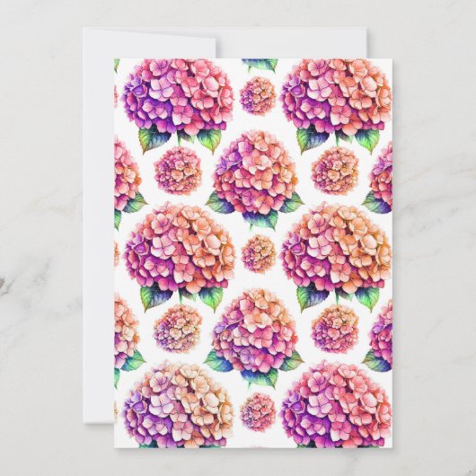 新しいチャプターがブライダルシャワーの招待状を開始 招待状 (裏面)