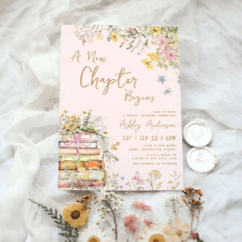 新しいチャプターがワイルドフラワーブライダルシャワーを開始 招待状