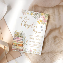 新しいチャプターがワイルドフラワーブライダルシャワーを開始 招待状