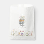 新しいチャプターがワイルドフラワー本の赤ちゃんシャワーを始める フェイバーバッグ (正面)