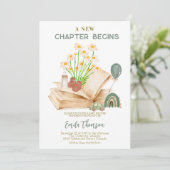 新しいチャプターが赤ちゃんのシャワーを開始 招待状 (スタンド正面)