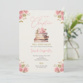 新しいチャプターが赤ちゃんのシャワー少女を始める 招待状 (スタンド正面)