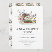 新しいチャプターが赤ちゃんシャワーを始める 招待状 (正面/裏面)