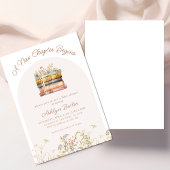 新しいチャプターが赤ちゃんシャワー招待状 招待状