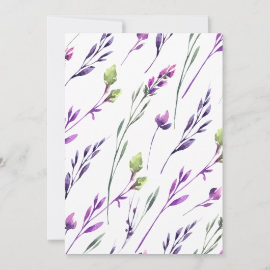 新しいチャプターの始まり、ベビーシャワー 招待状 (裏面)