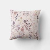 新しいチャプターの水色、本の山の花 クッション (裏面)