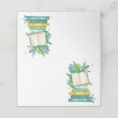 新しいチャプターストーリーブックフードテント座席表 プレイスカード (外部開封)