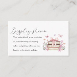 新しいチャプターストーリーブックベイビーシャワー表示シャワー エンクロージャーカード