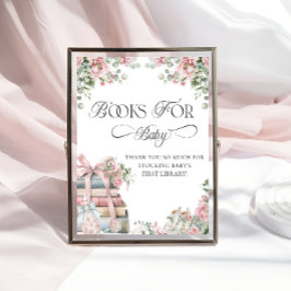 新しいチャプターストーリーブックボウフローラブックベビー ポスター