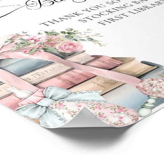 新しいチャプターストーリーブックボウフローラブックベビー ポスター (角)