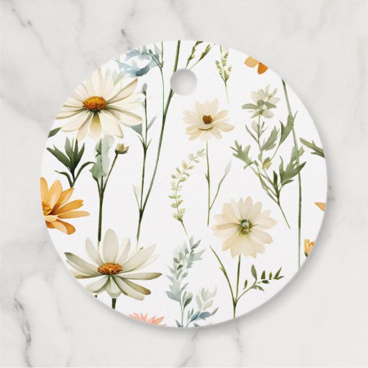 新しいチャプターストーリー本の赤ちゃんシャワーのお願い フェイバータグ (裏面)