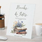 新しいチャプターストーリー本の赤ちゃんシャワーのプレゼント 台座サイン (インサイチュ)