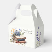 新しいチャプターストーリー本の赤ちゃんシャワー印刷 フェイバーボックス (裏面サイド)