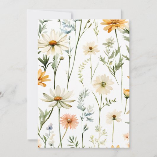 新しいチャプターストーリー本の赤ちゃんシャワー 招待状 (裏面)