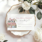 新しいチャプターピンクボウキャンディゲームの数 エンクロージャーカード