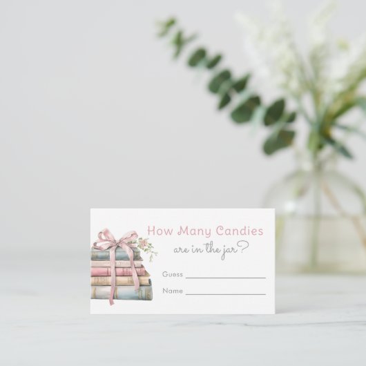 新しいチャプターピンクボウキャンディゲームの数 エンクロージャーカード (スタンド正面)