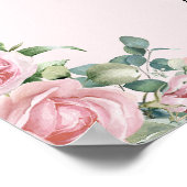 新しいチャプターピンクボウフローラベビーシャワーへようこそ ポスター (角)