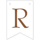 新しいチャプターブライダルシャワーの始まり バンティングフラッグ (第3の旗)