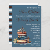 新しいチャプターブライダルシャワーの始まり 招待状 (正面/裏面)