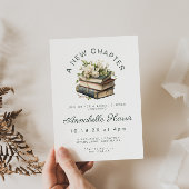 新しいチャプターブライダルシャワーフローラ 招待状