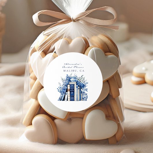 新しいチャプターブライダルシャワー ラウンドシール