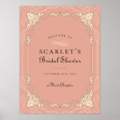 新しいチャプター図書室ブライダルシャワー記号 ポスター (正面)