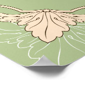 新しいチャプター図書室赤ちゃんシャワー歓迎サイン ポスター (角)