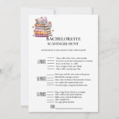 新しいチャプター本バチェロレッテスカベンジャーゲームカード 案内状 (正面)