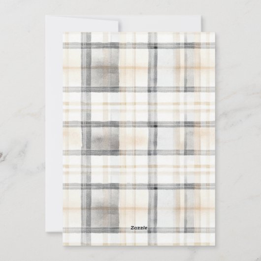 新しいチャプター結婚したとニュートラル新メリー入写真 シーズンカード (裏面)