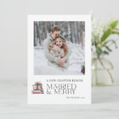 新しいチャプター結婚したと新しメリーい写真 シーズンカード (スタンド正面)