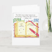 新しいチャプター誕生日カード カード (正面)