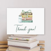 新しいチャプター赤ちゃんシャワーありがとう サンキューカード