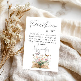 新しいチャプター赤ちゃんシャワーおしゃぶり狩り