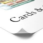 新しいチャプター赤ちゃんシャワーカードとギフト ポスター (角)