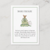 新しいチャプター赤ちゃんシャワーベビー エンクロージャーカード (正面)