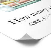 新しいチャプター赤ちゃんシャワー – キャンディーの数 ポスター (角)