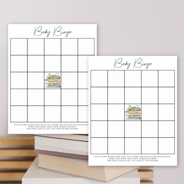 新しいチャプター赤ちゃんシャワー – ビンゴゲーム (クリエイターアップロード済み)
