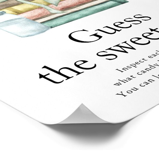 新しいチャプター赤ちゃんシャワー – 甘い混乱を推測 ポスター (角)