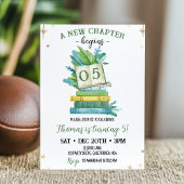 新しいチャプター開始ストーリーブック誕生日 招待状