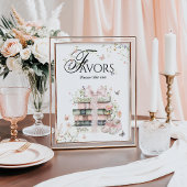 新しいチャプター開始フローラブックベビーガールシャワー ポスター